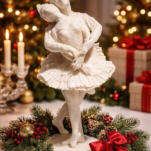 Franklin Porcelain Royal Ballet Sculpture “Swan Lake” 1977 Limited Edition